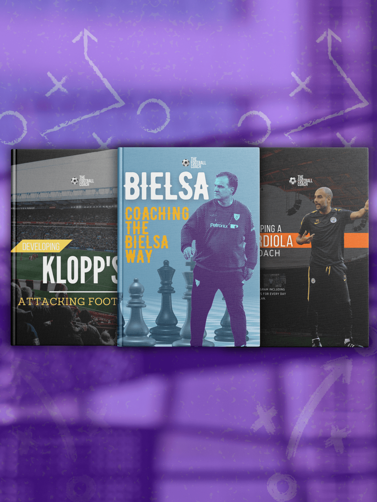 Klopp, Guardiola & Bielsa Triple Pack - Thefootballcoach